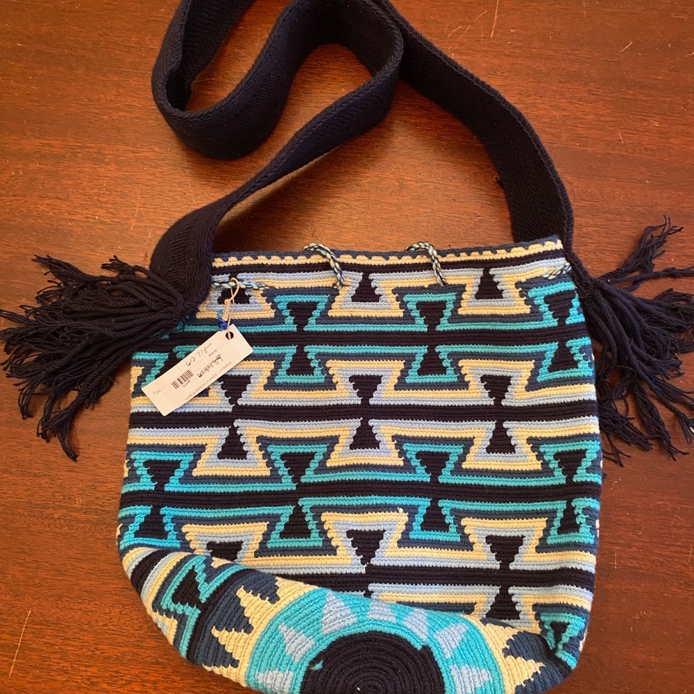Large Mochila Bag with tags!